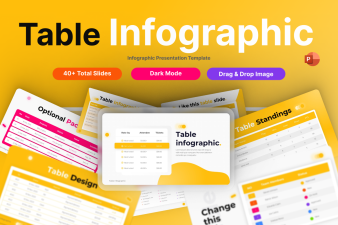 Table Infographic PowerPoint Template
